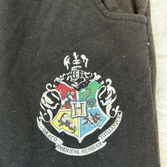 Harry Potter Sweat Pants Black Women Size Large - Picture 2 of 8